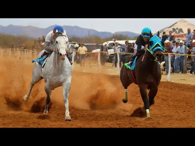 Carrera de caballos en Por confirmar durante la fiesta patronal de Santo Tomás Jalieza.